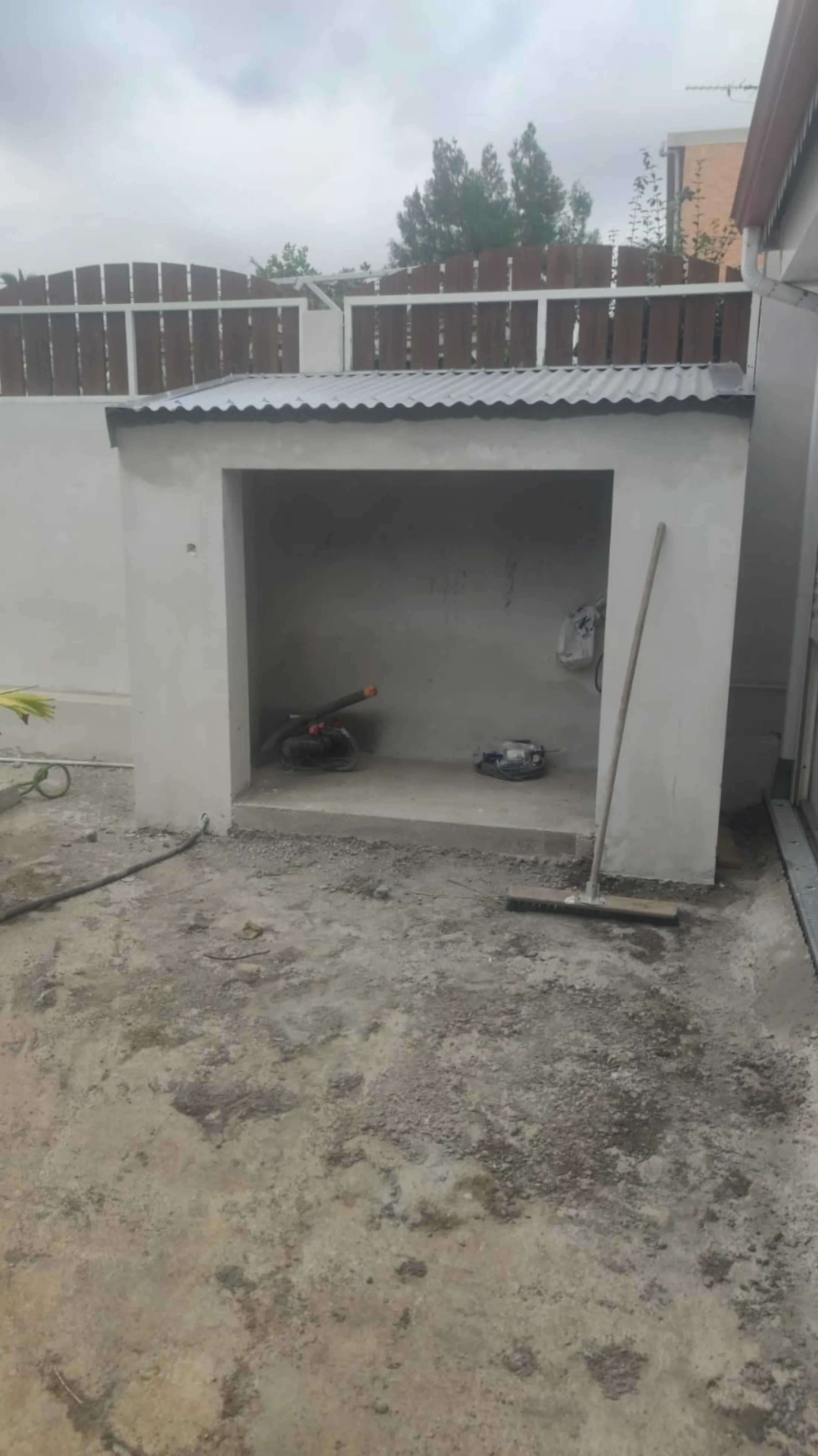 Évolution du chantier d’agrandissement de villa